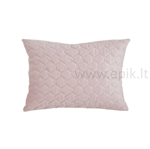 Prabangi velvetinė lovatiesė "Naroa Rose", pastelinės šviesios rožinės spalvos
